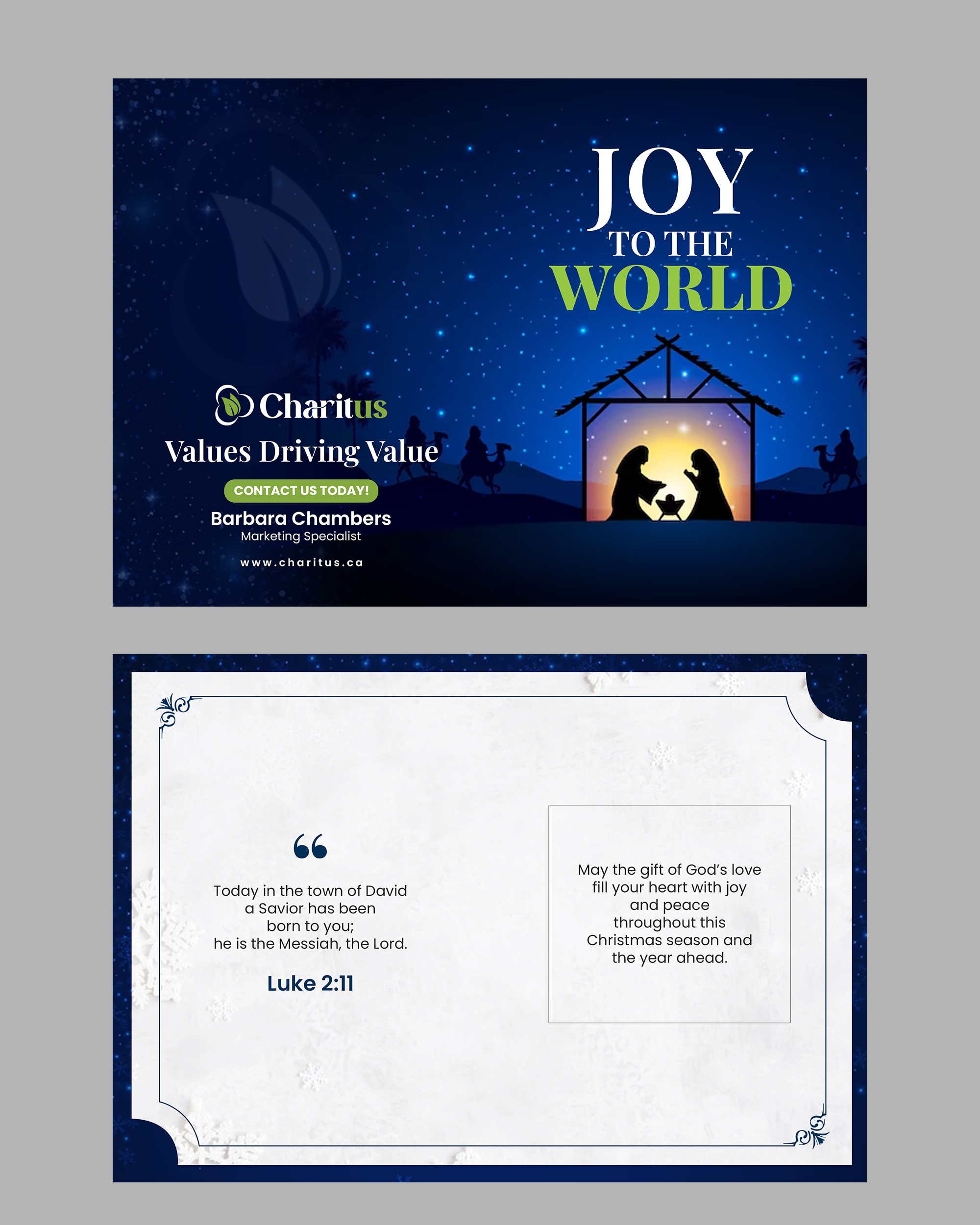 Stationery Design by debdesign for Charitus | Design #35300574