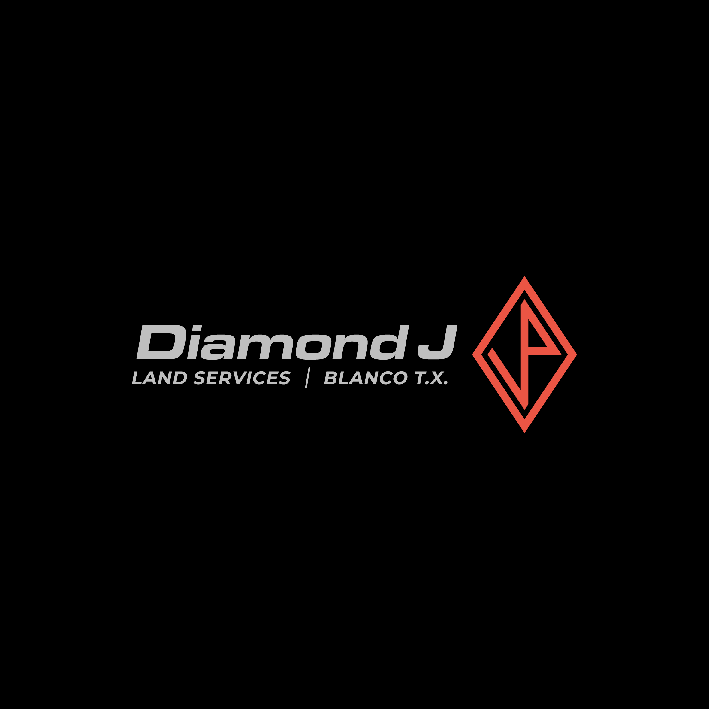 Logo Design by Aljune Castro Designs for Diamond J Land Services  | Design #35278662