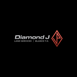 Logo Design by Aljune Castro Designs for Diamond J Land Services  | Design: #35278664