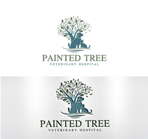 Logo Design by Cliping_path for Painted Tree Veterinary Hospital | Design: #35299808