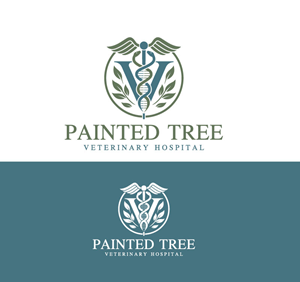 Logo Design by Cliping_path for Painted Tree Veterinary Hospital | Design: #35299930
