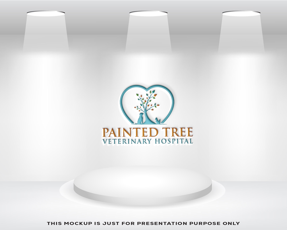 Logo Design by Razaq for Painted Tree Veterinary Hospital | Design #35275479
