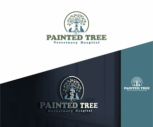Logo Design by alkaline for Painted Tree Veterinary Hospital | Design: #35278617