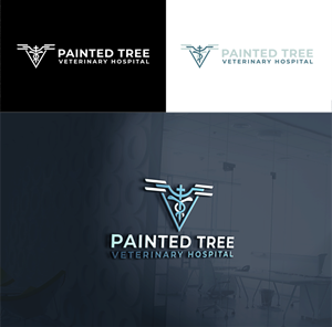 Logo Design by RA-bica for Painted Tree Veterinary Hospital | Design: #35276910