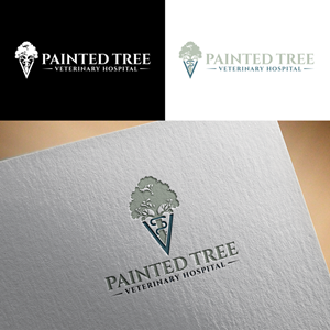 Logo Design by RA-bica for Painted Tree Veterinary Hospital | Design: #35276911