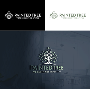 Logo Design by RA-bica for Painted Tree Veterinary Hospital | Design: #35276912