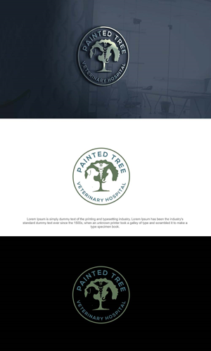 Logo Design by DesignSNW for Painted Tree Veterinary Hospital | Design: #35275315