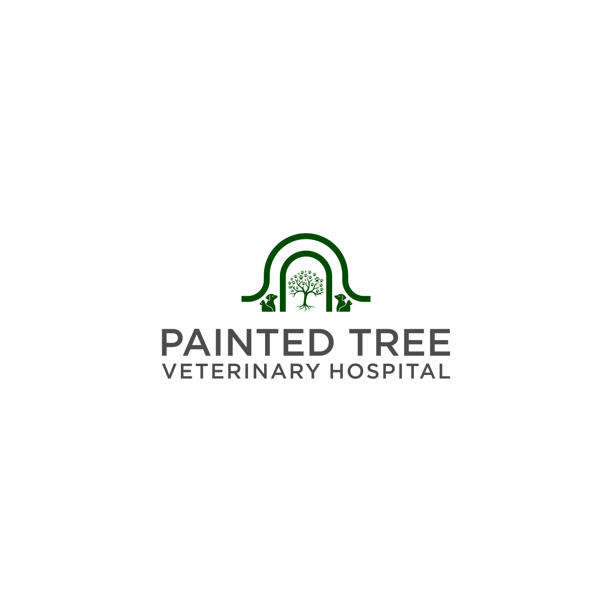 Logo Design by Kaze56 for Painted Tree Veterinary Hospital | Design #35289676