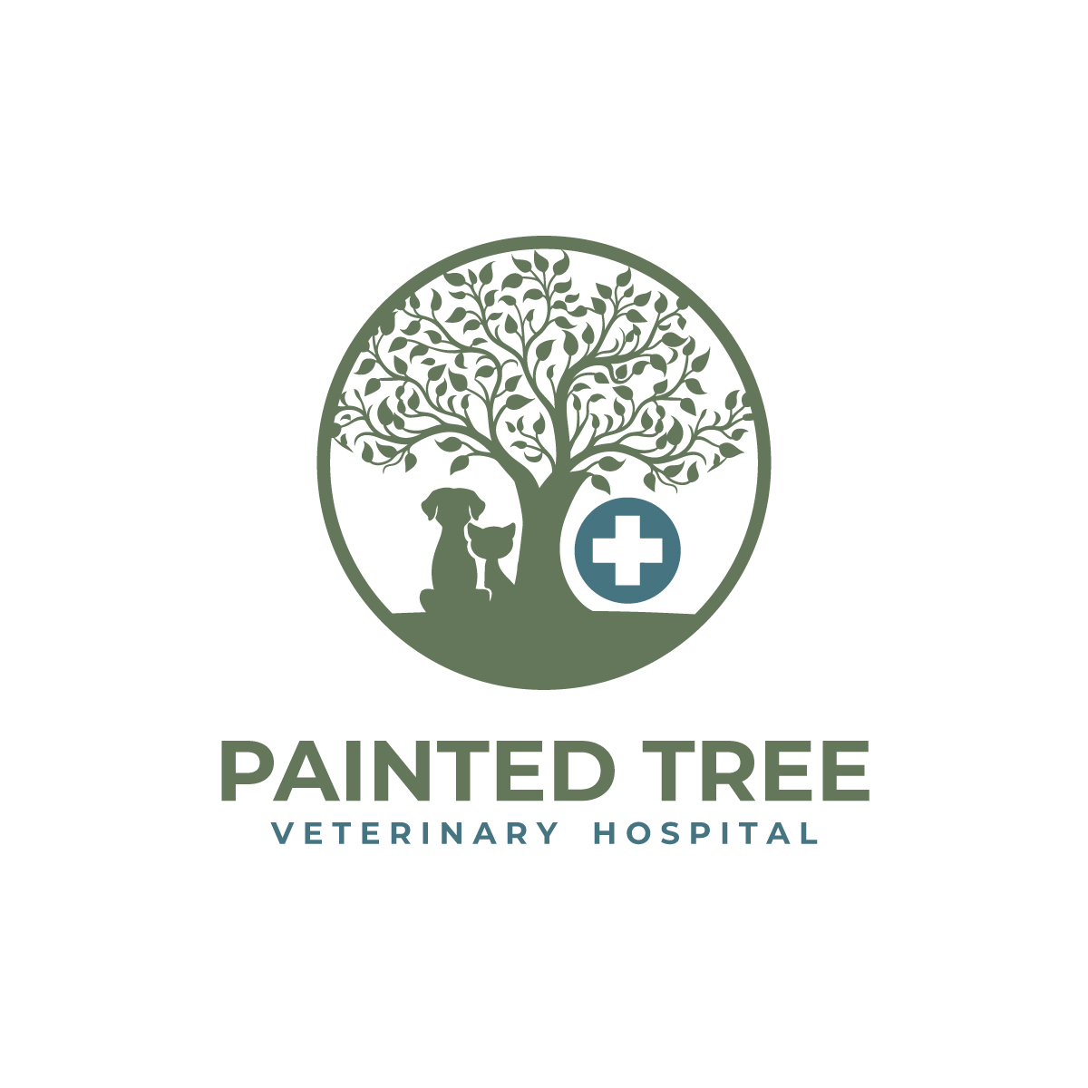 Logo Design by dianagargaritza for Painted Tree Veterinary Hospital | Design #35295856