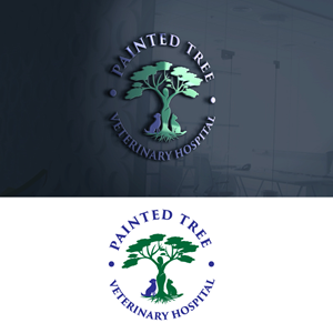 Logo Design by VisionCraft™ for Painted Tree Veterinary Hospital | Design: #35276339