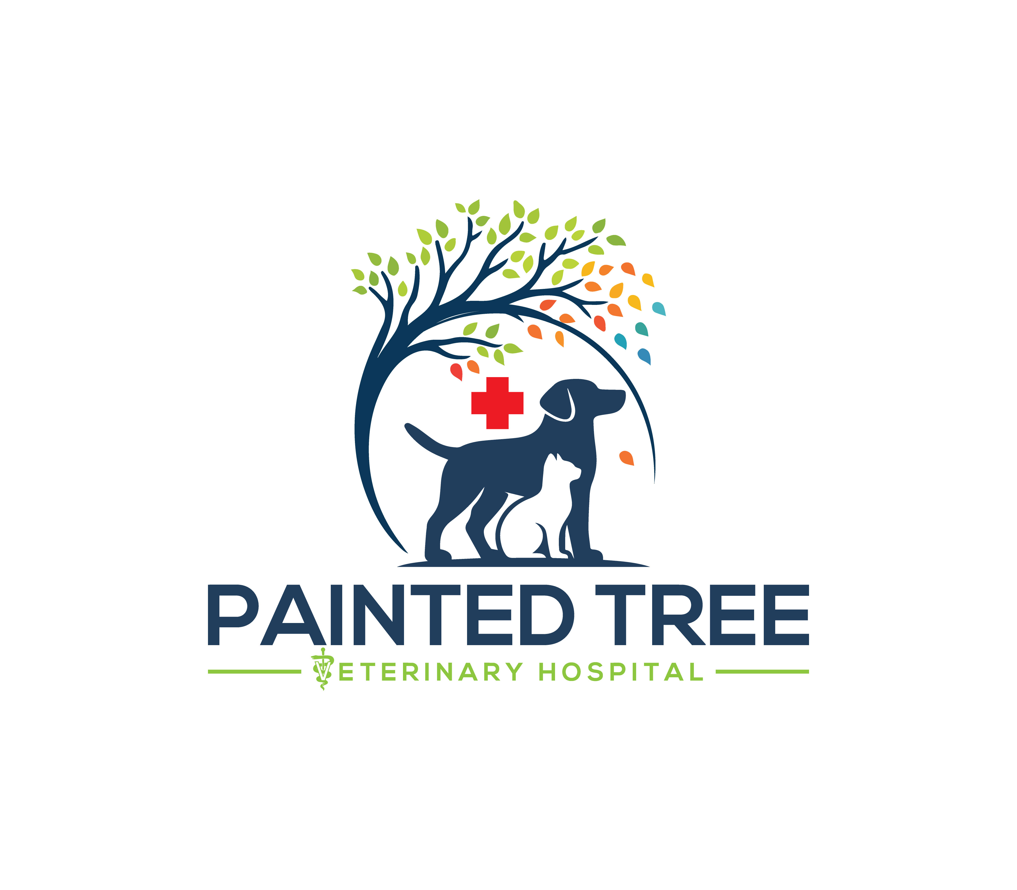 Logo Design by Logotruck for Painted Tree Veterinary Hospital | Design #35281759