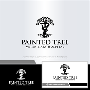 Logo Design by win it for Painted Tree Veterinary Hospital | Design: #35276338