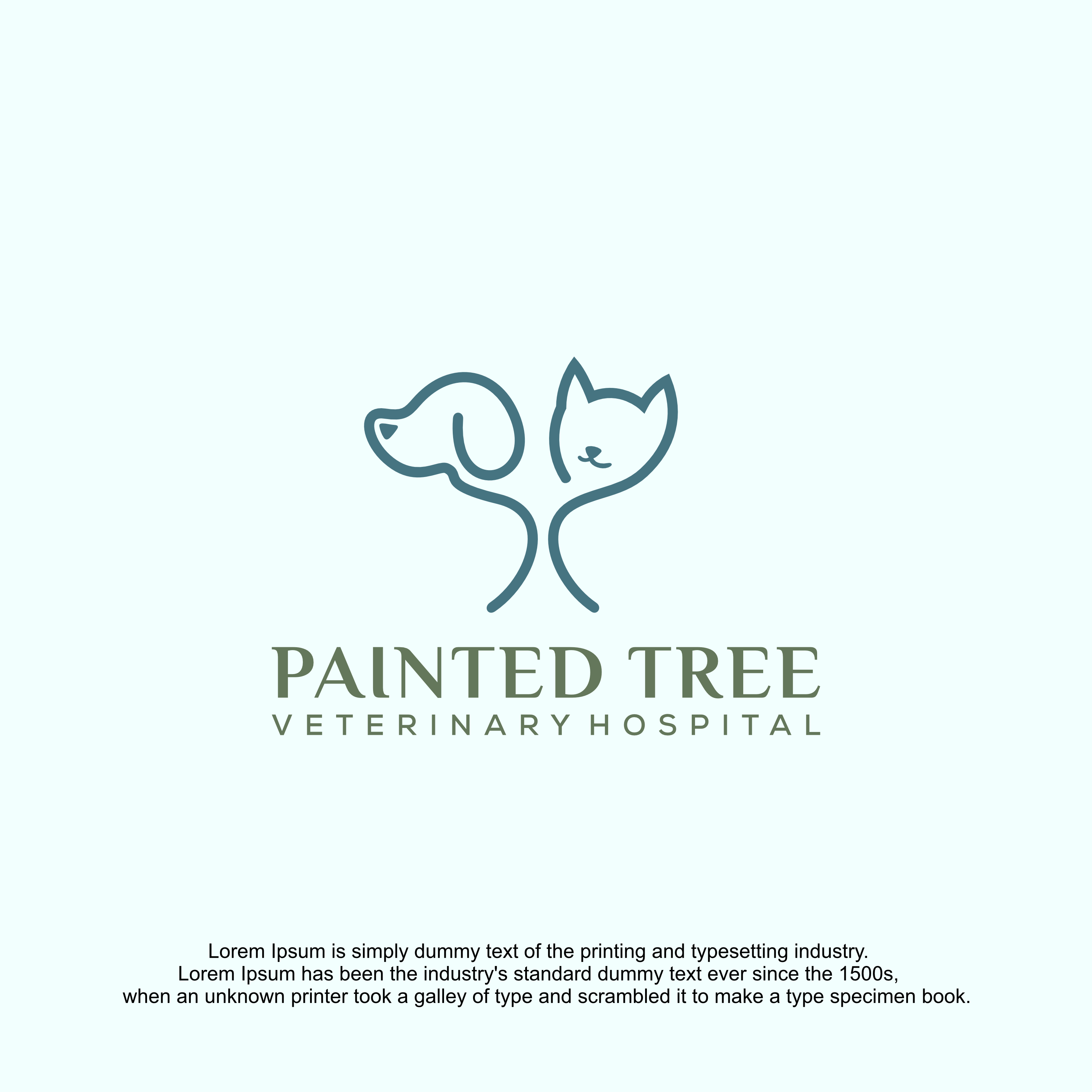 Logo-Design von ander sky dc für Painted Tree Veterinary Hospital | Design #35283618