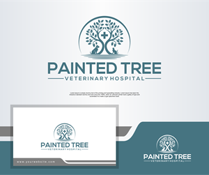 Logo Design by element2 for Painted Tree Veterinary Hospital | Design: #35273950