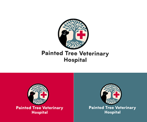 Logo Design by Pixel Pluto for Painted Tree Veterinary Hospital | Design #35319273