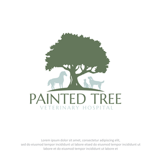 Logo Design by Anekaa for Painted Tree Veterinary Hospital | Design: #35274431