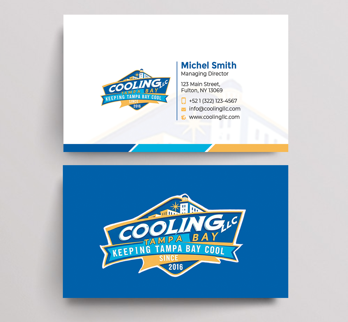Diseño de Tarjeta de Presentación por Graphixpointt para Original Air Conditioning  | Diseño #35275378