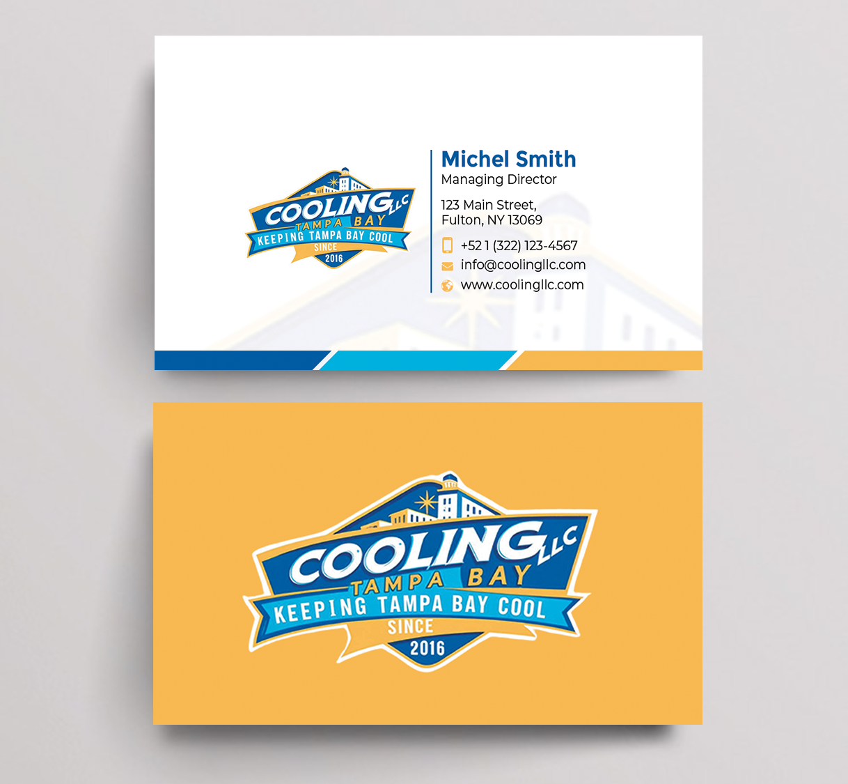 Diseño de Tarjeta de Presentación por Graphixpointt para Original Air Conditioning  | Diseño #35275379