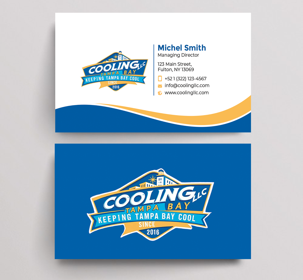 Business Card Design by Graphixpointt for Original Air Conditioning  | Design #35275496