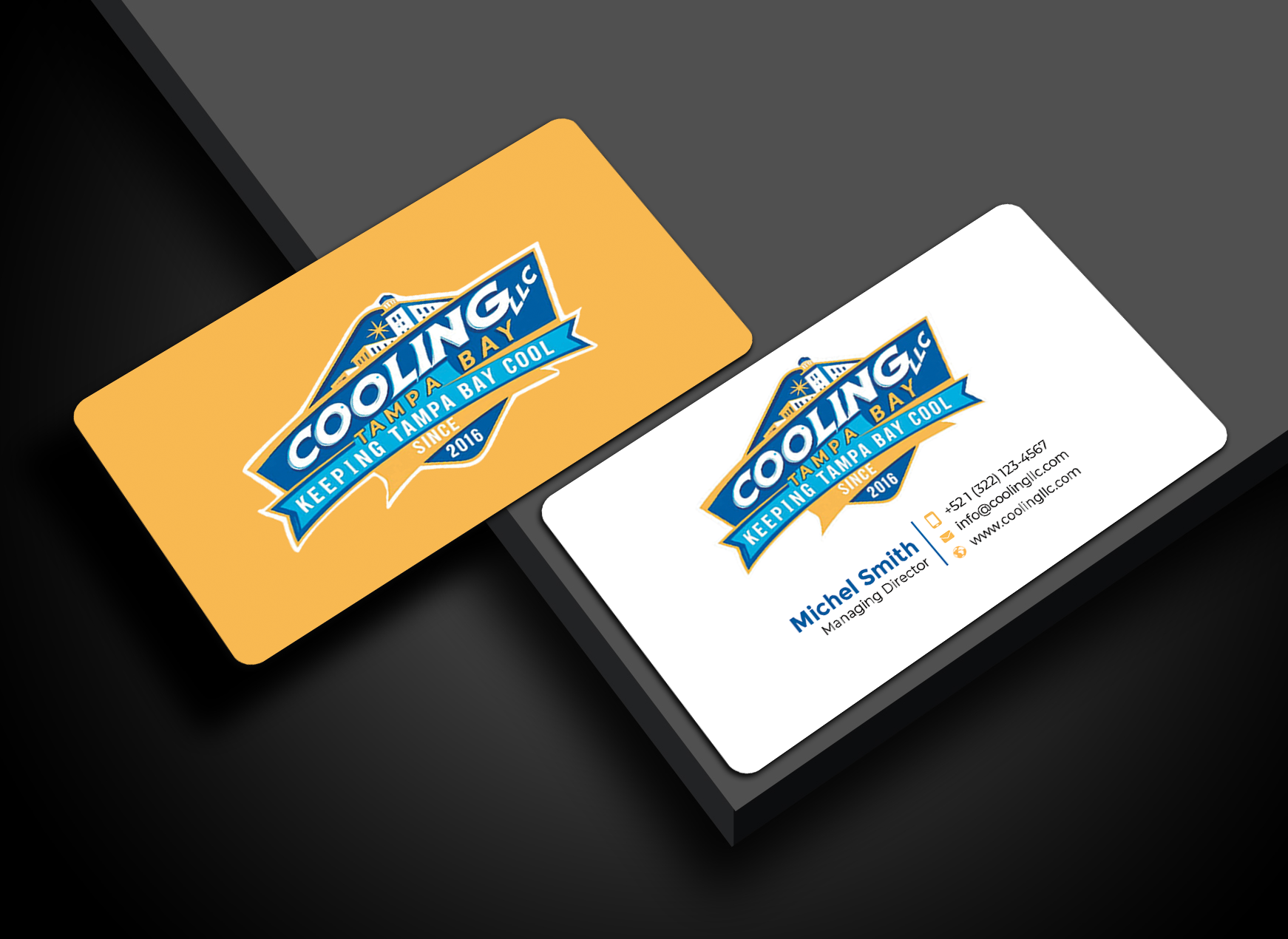 Design de Carte de Visite par Graphixpointt pour Original Air Conditioning  | Design #35275498