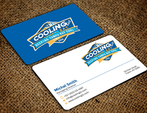 Business Card Design by Graphixpointt for Original Air Conditioning  | Design: #35275688