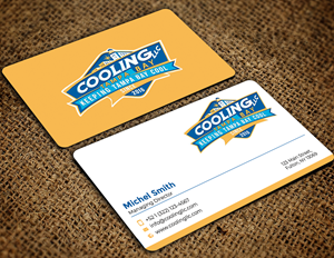 Business Card Design by Graphixpointt for Original Air Conditioning  | Design: #35275690