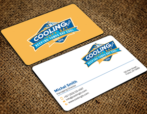 Business Card Design by Graphixpointt for Original Air Conditioning  | Design: #35275691