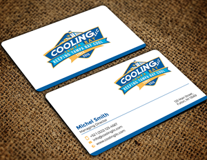 Business Card Design by Graphixpointt for Original Air Conditioning  | Design: #35275769