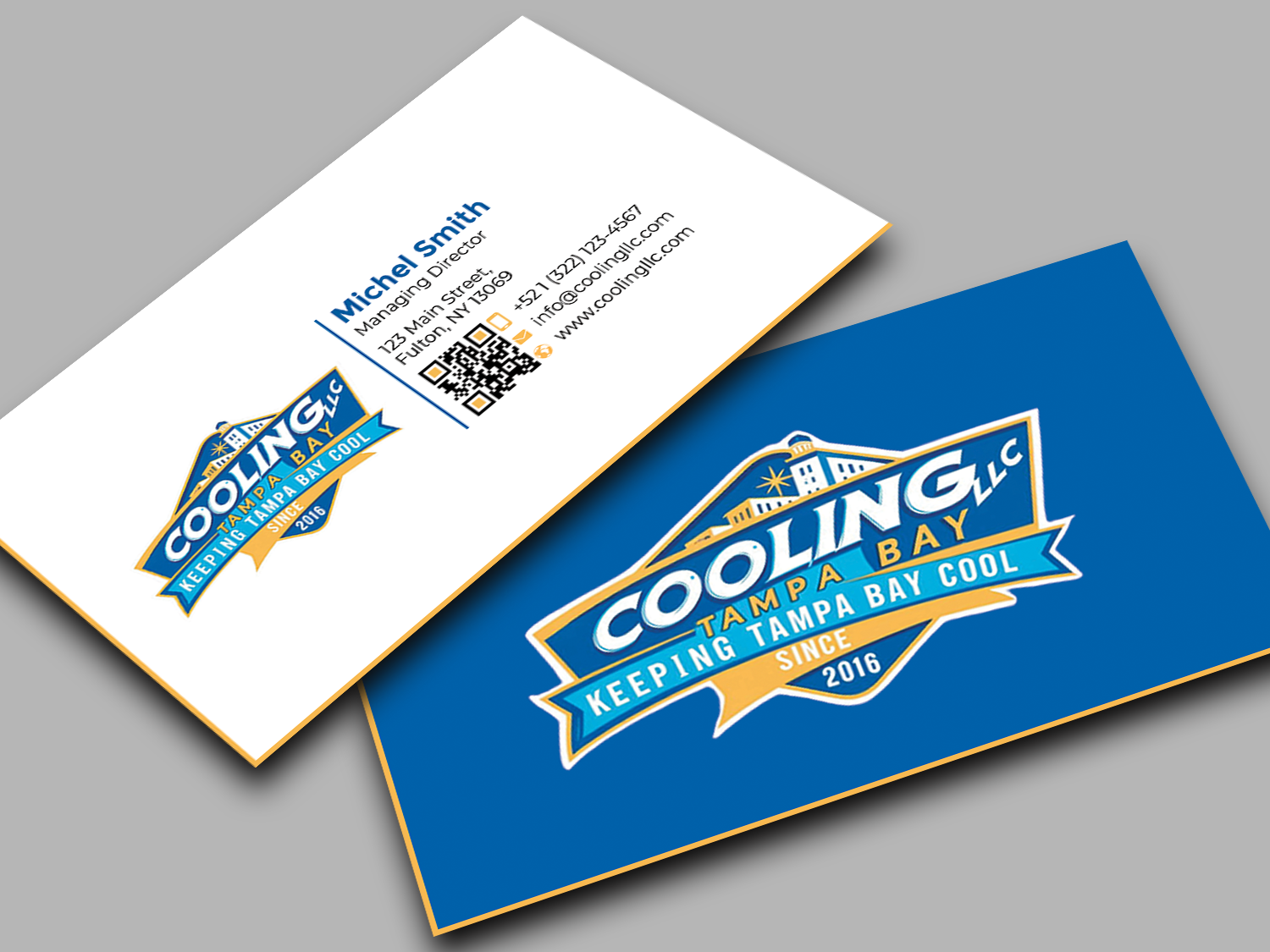 Visitenkarten-Design von Graphixpointt für Original Air Conditioning  | Design #35276307