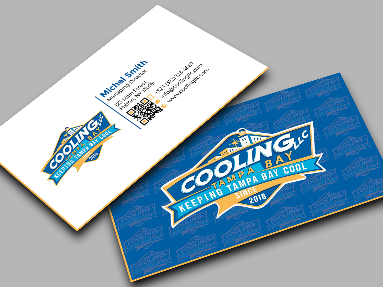 Design de Carte de Visite par Graphixpointt pour Original Air Conditioning  | Design #35276368