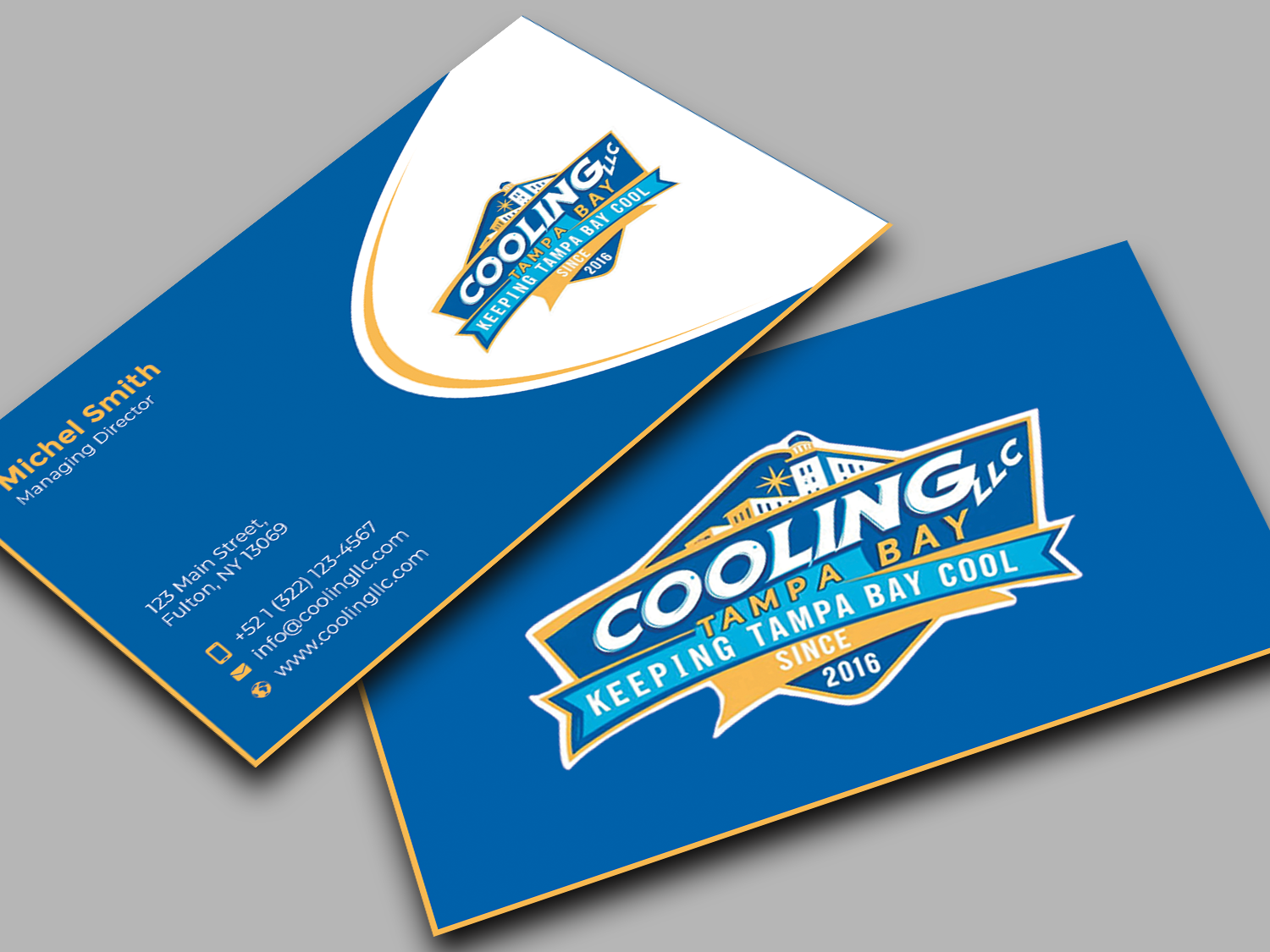 Design de Carte de Visite par Graphixpointt pour Original Air Conditioning  | Design #35276574
