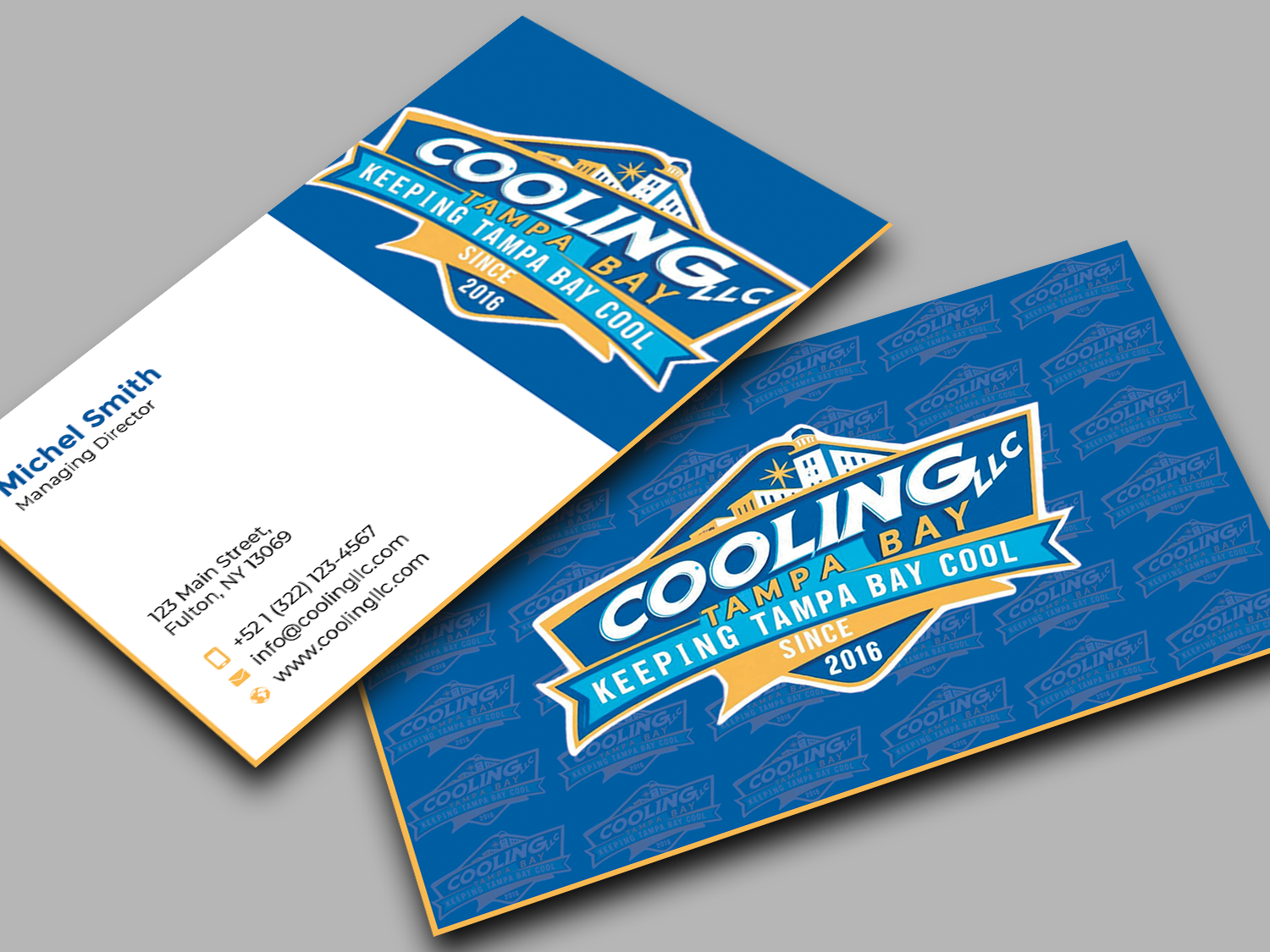 Design de Carte de Visite par Graphixpointt pour Original Air Conditioning  | Design #35276575