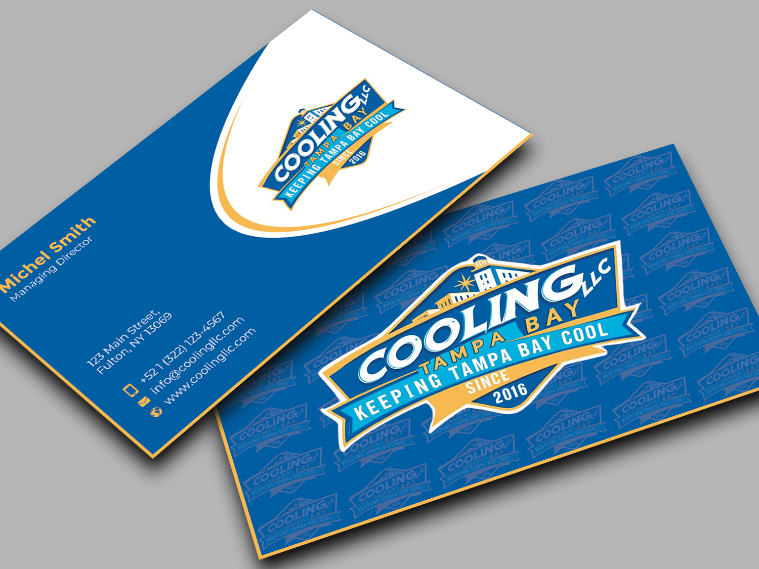 Design de Carte de Visite par Graphixpointt pour Original Air Conditioning  | Design #35276576