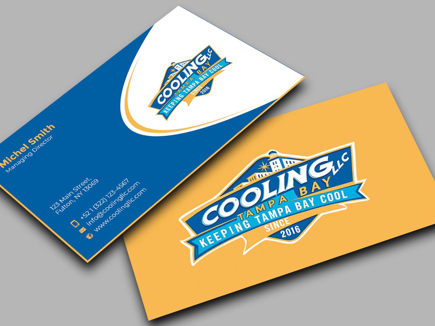 Design de Carte de Visite par Graphixpointt pour Original Air Conditioning  | Design #35276577