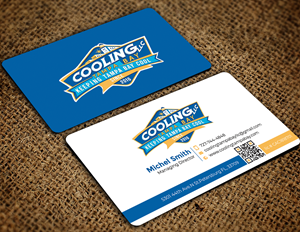 Business Card Design by Graphixpointt for Original Air Conditioning  | Design: #35297042