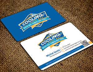 Business Card Design by Graphixpointt for Original Air Conditioning  | Design: #35297135