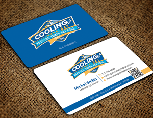 Business Card Design by Graphixpointt for Original Air Conditioning  | Design: #35297159