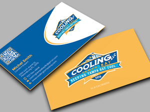 Business Card Design by Graphixpointt for Original Air Conditioning  | Design: #35304595