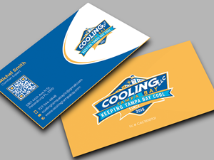 Business Card Design by Graphixpointt for Original Air Conditioning  | Design: #35304596