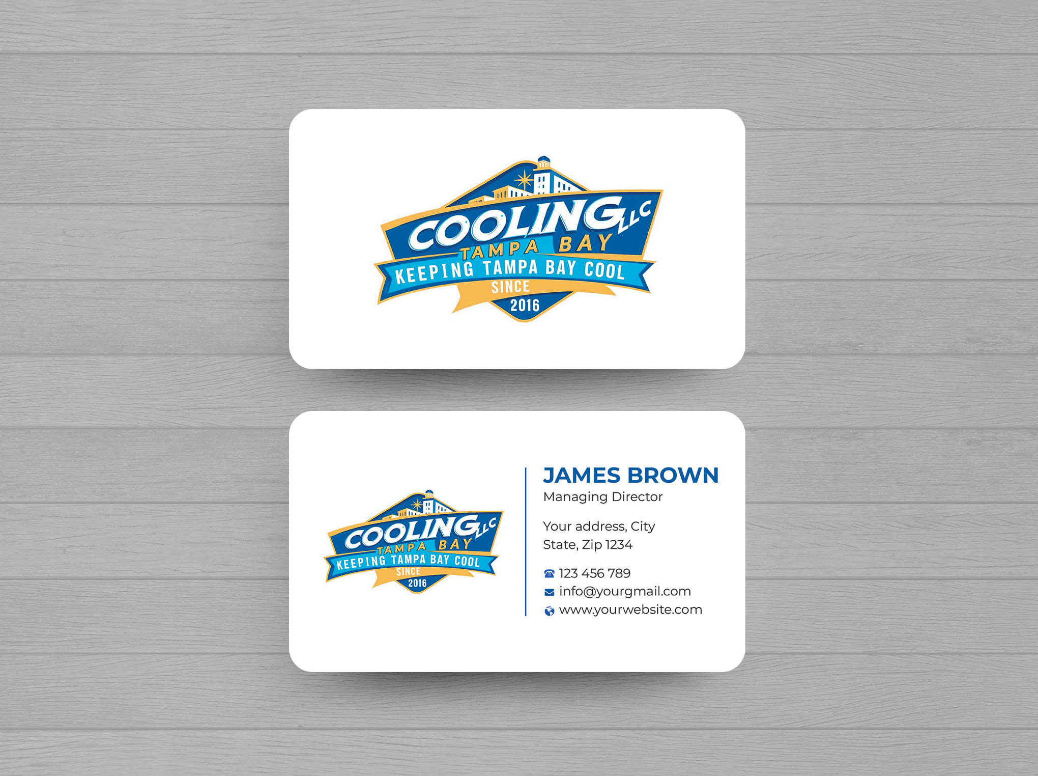 Diseño de Tarjeta de Presentación por Expert Bappy para Original Air Conditioning  | Diseño #35274384