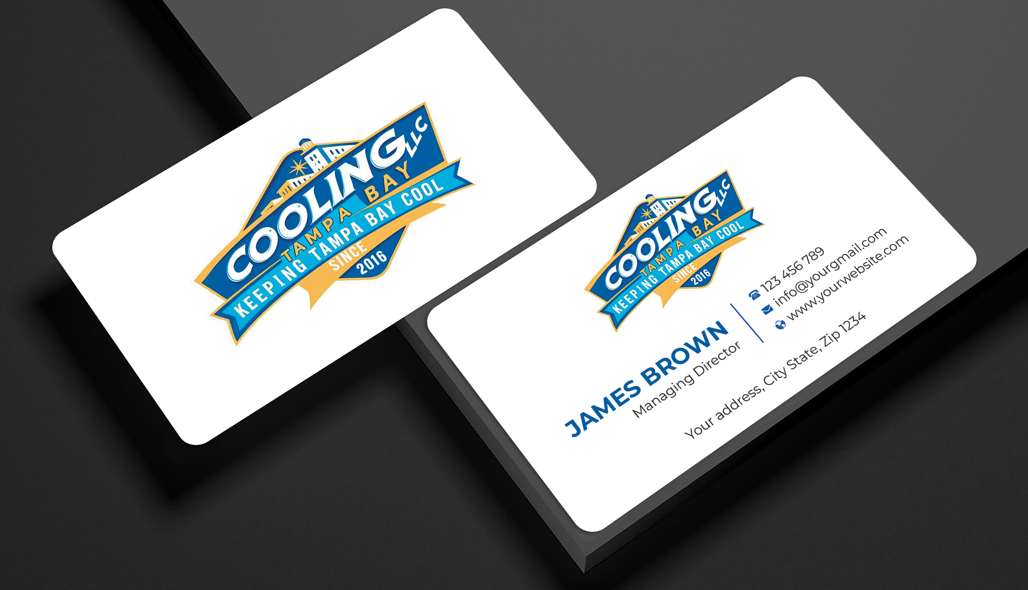 Diseño de Tarjeta de Presentación por Expert Bappy para Original Air Conditioning  | Diseño #35274404