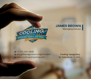 Business Card Design by Expert Bappy for Original Air Conditioning  | Design: #35274445