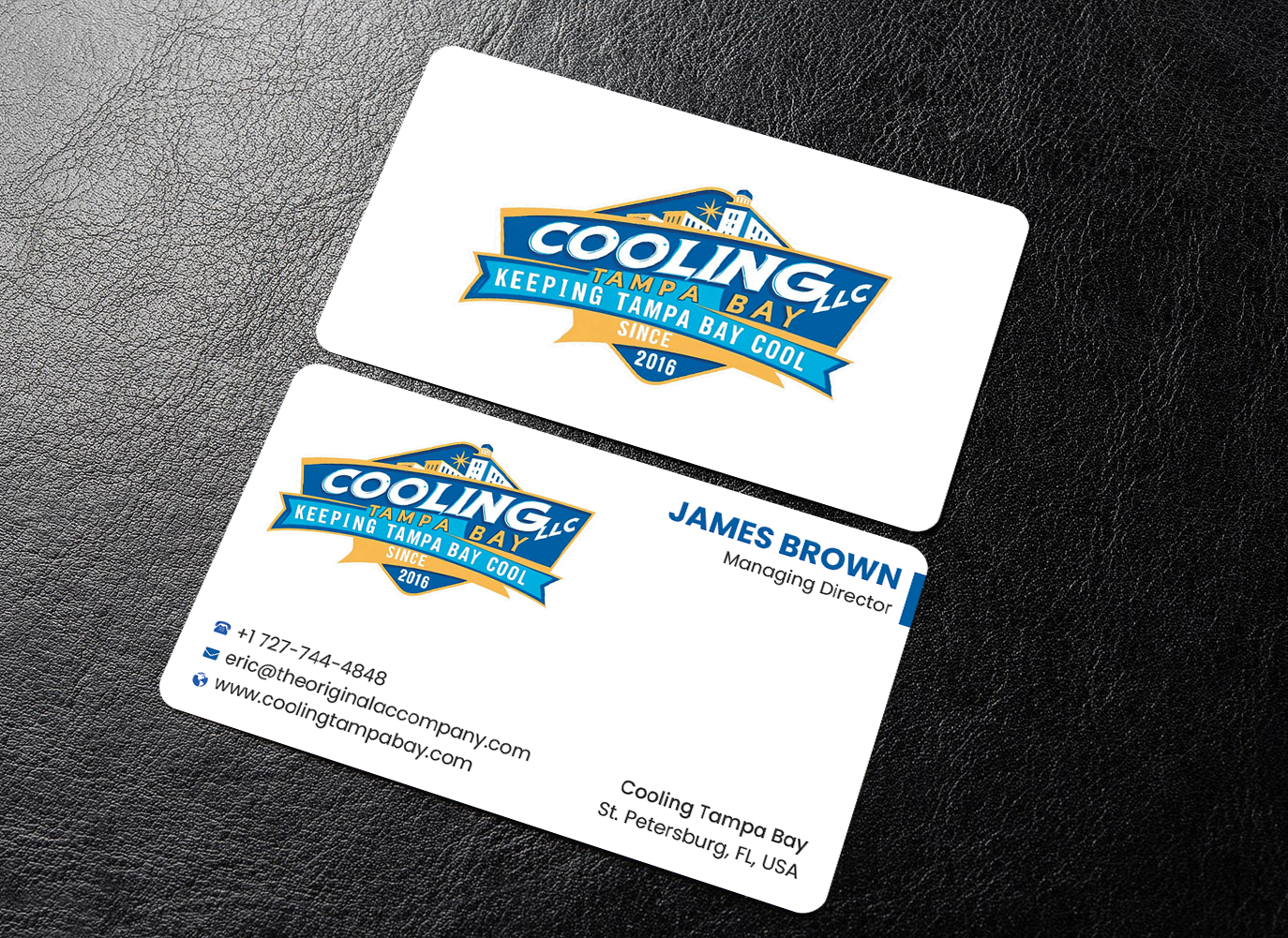 Business Card Design by Expert Bappy for Original Air Conditioning  | Design #35274446