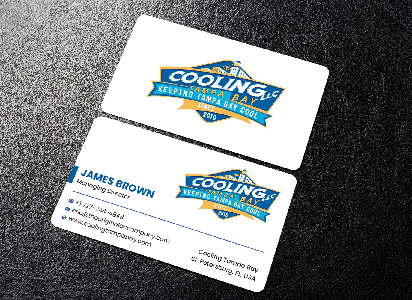 Business Card Design by Expert Bappy for Original Air Conditioning  | Design #35274456