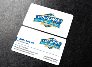 Business Card Design by Expert Bappy for Original Air Conditioning  | Design: #35274456