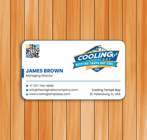 Business Card Design by Expert Bappy for Original Air Conditioning  | Design: #35274485