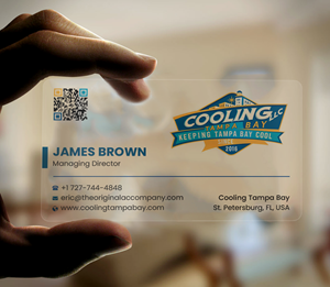 Business Card Design by Expert Bappy for Original Air Conditioning  | Design: #35274497