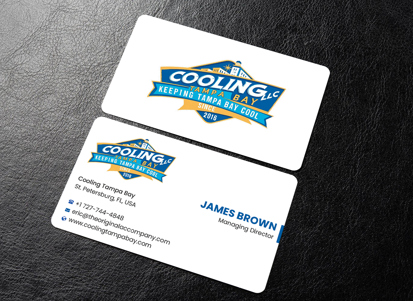Business Card Design by Expert Bappy for Original Air Conditioning  | Design #35274512