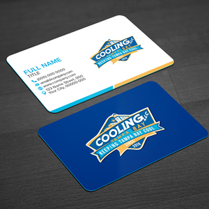 Business Card Design by WellDesign for Original Air Conditioning  | Design: #35275166