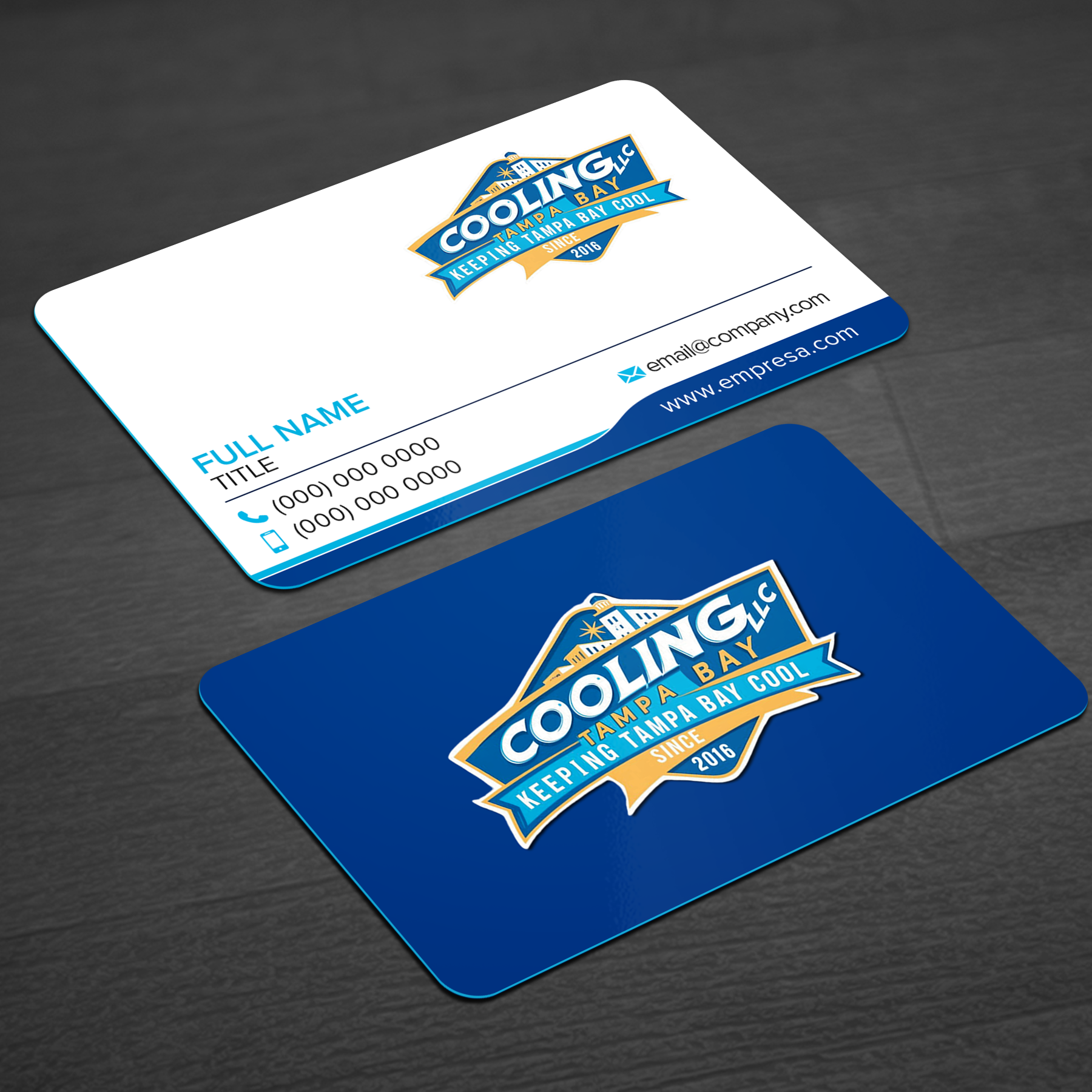 Business Card Design by WellDesign for Original Air Conditioning  | Design #35275168